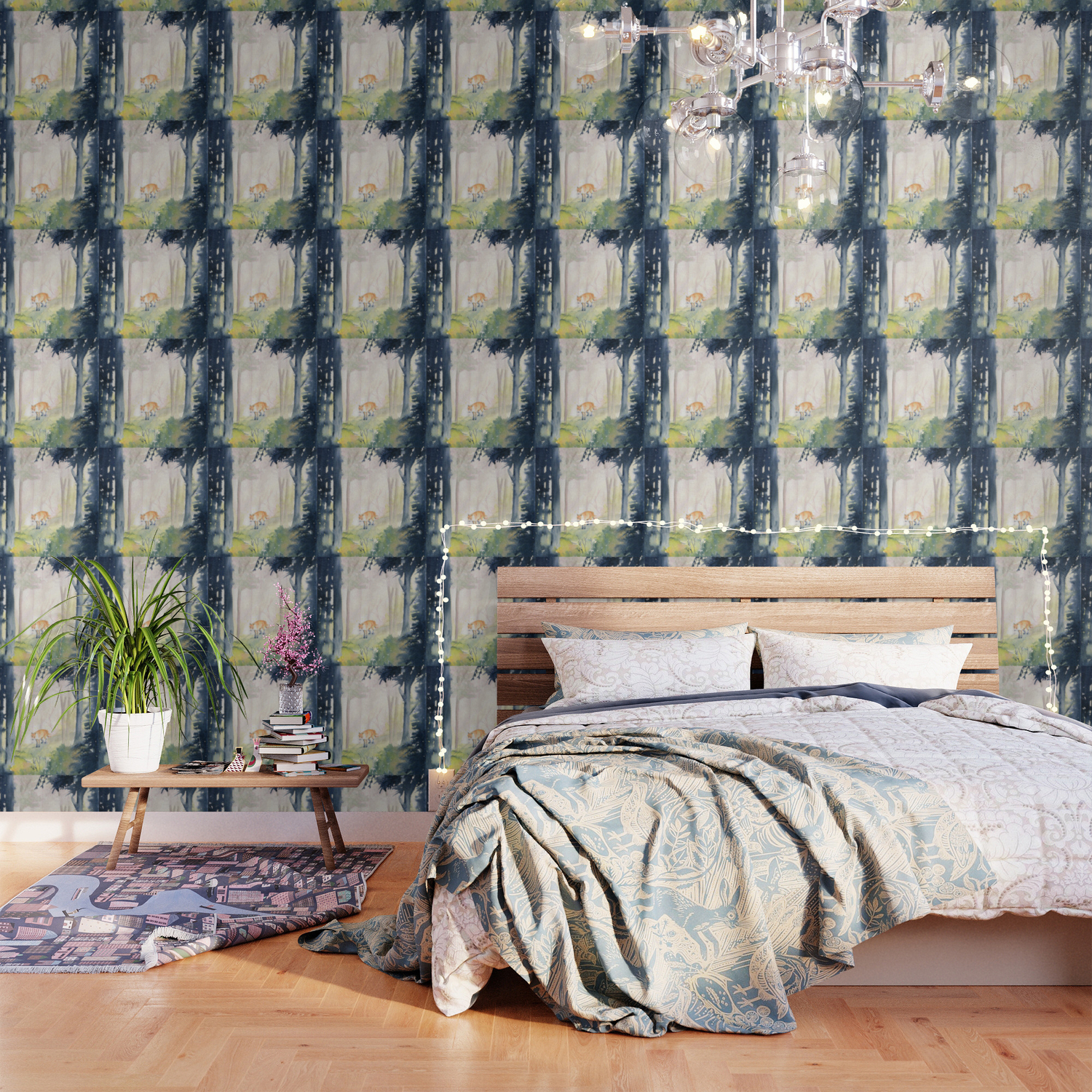 Lone Fox Wallpaper By Mellyterpening Society6