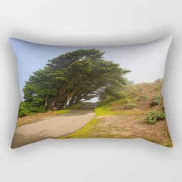 Wind Swept Trees Rectangular Pillow
