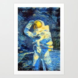 Astronaut Art Print