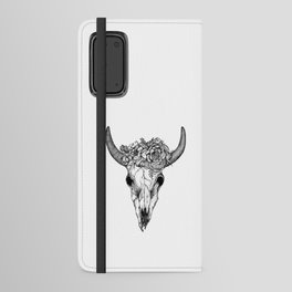 Bull Bouquet Android Wallet Case
