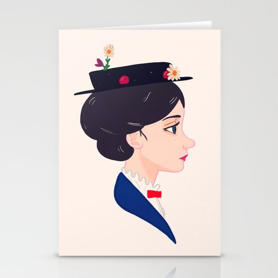 A Spoonful of Sugar Stationery Cards
