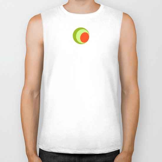 Green Olives and Pimentos Biker Tank