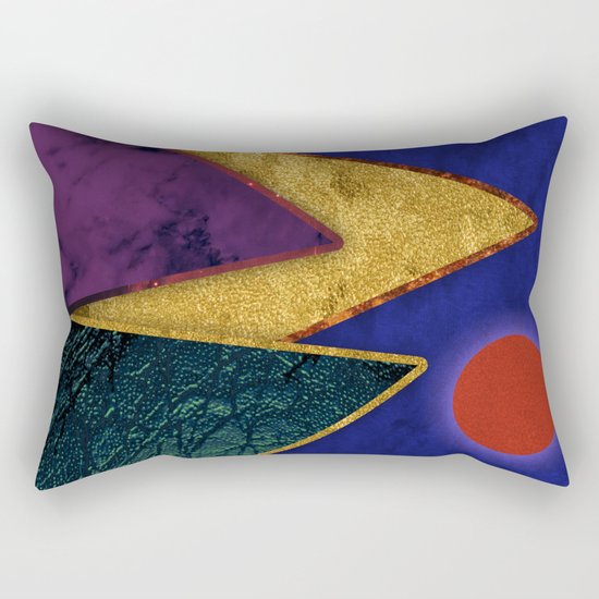 Abstract #424 Rectangular Pillow
