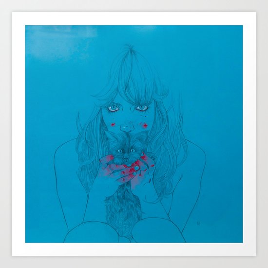 AZUL Art Print
