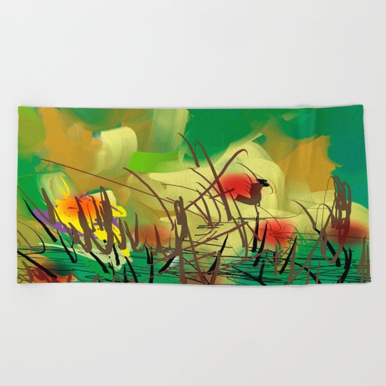 Marsh Beach Towel