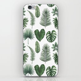 Tropical Leaves iPhone Skin