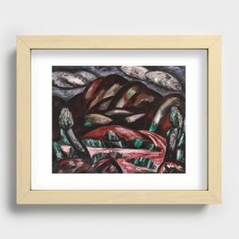 New Mexico Recollection, 1923 by Marsden Hartley Recessed Framed Print