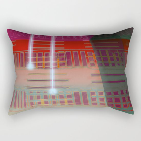 Atlante / CIRCUITS GLEAM Rectangular Pillow