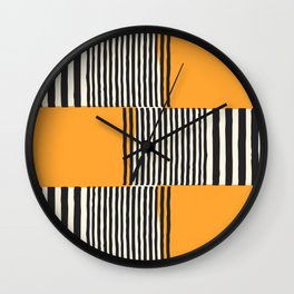 Abstract Education Wall Clock