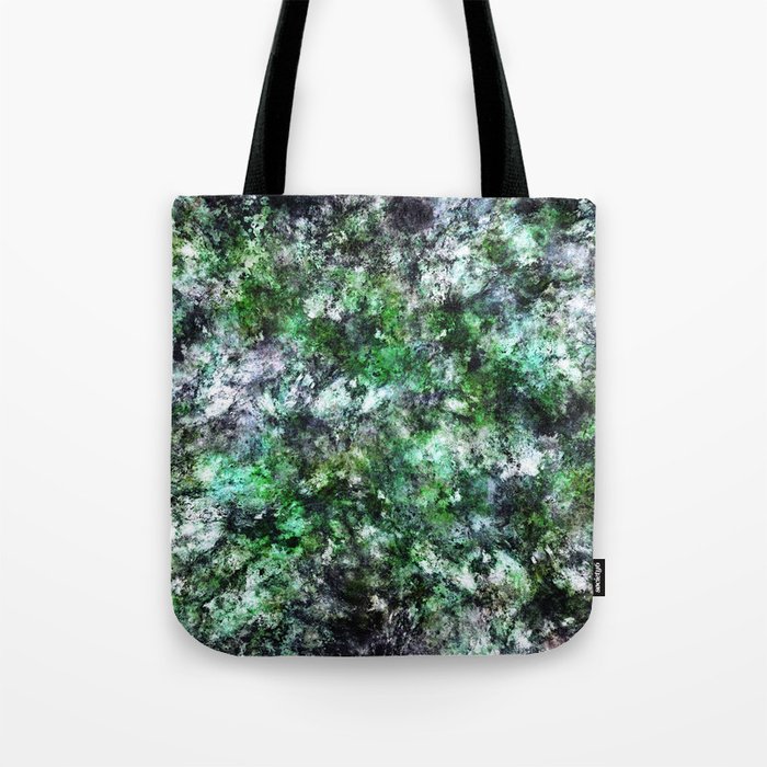 Granite moss and ice Tote Bag