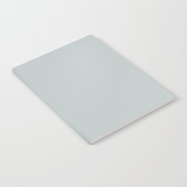 Light Gray Solid Color Pantone Sky Gray 14-4504 TCX Shades of Blue-green Hues Notebook