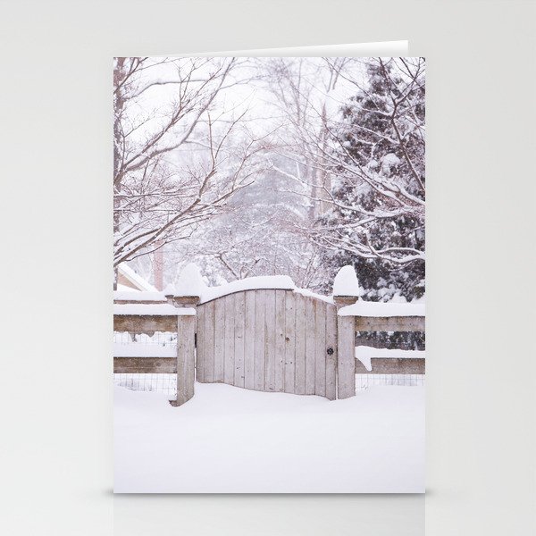 Snow Gate  Stationery Cards