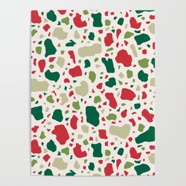 Terrazzo Holiday Poster