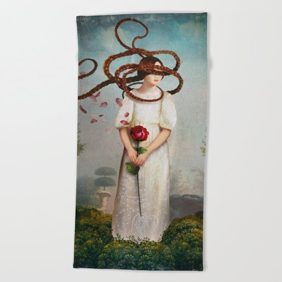 Waiting for You Beach Towel