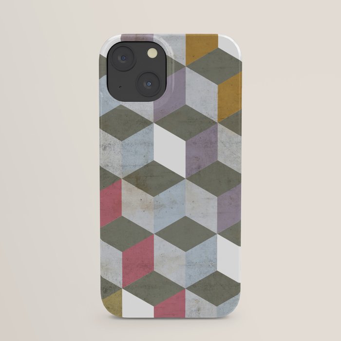 Geometric pattern iPhone Case by cafelab Society6