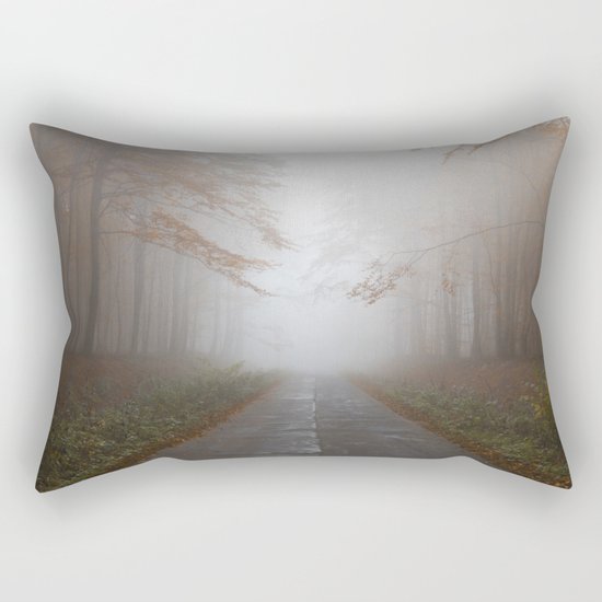 Forest Walk #fog Rectangular Pillow