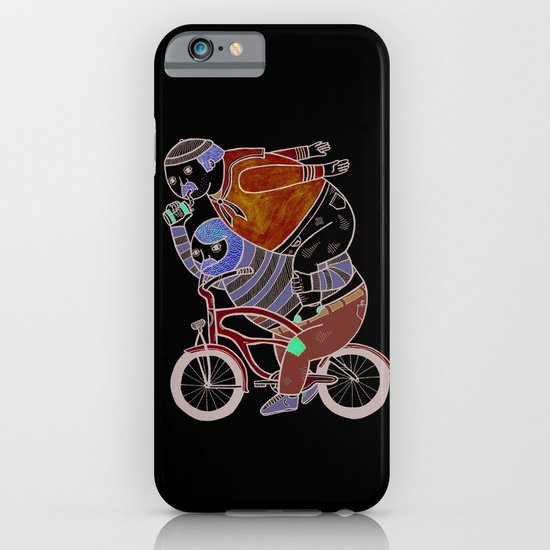 On how bicycle riders utilize team work in certain situations. iPhone & iPod Case