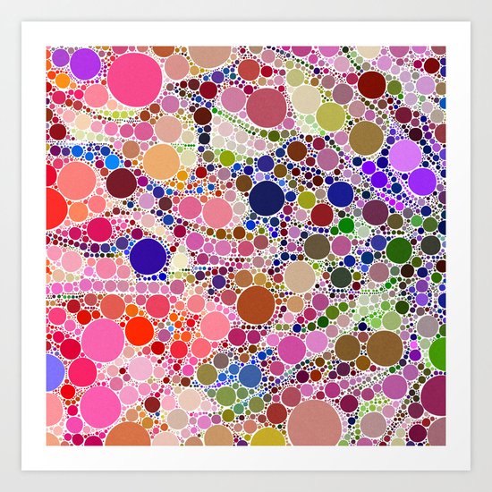 Bubble Fun 02 Art Print