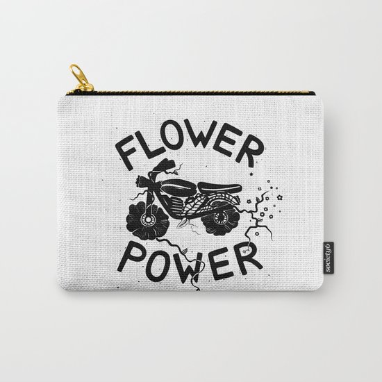 Floral Fuel Carry-All Pouch