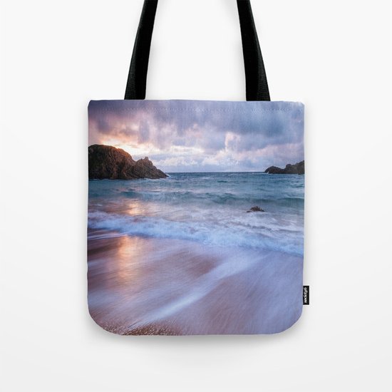 Sunset ocean Tote Bag