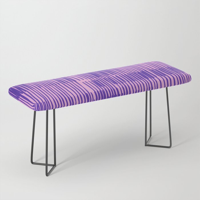 Lines | Purple Pink Bench