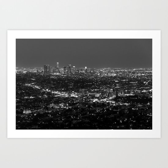 LA Lights No. 2 Art Print