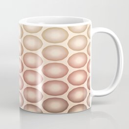 Modern Ombre Neutral Tan Spheres Mug