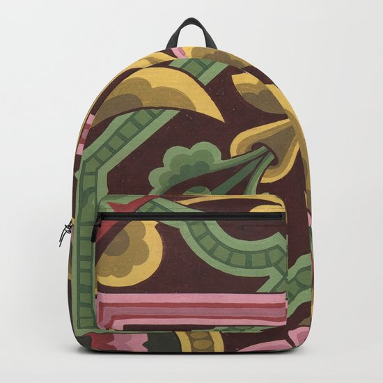 Christopher Dresser Tile 6 Rucksack Von Rossgilmore Society6