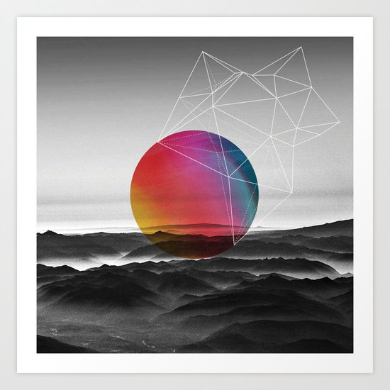 LOST PLANET Art Print