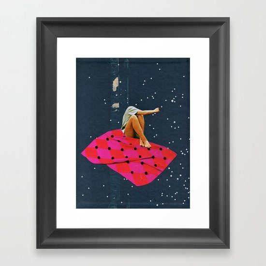 SOMEONE ELSE Framed Art Print