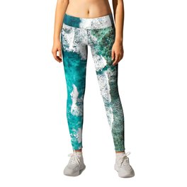 Thailand Surf // A Modern Artsy Style Graphic Photography of Seafoam Tide Crashing on Tropical Reef Leggings | Amazing Aerial Drone, Surfing Surfer, College Dorm Living, Photo, Trendy Room Decor, Tropic Beach Tahiti, Girls And Guys Art, Aesthetic Artwork, Cool Travel Photos, Surf Tropical Ocean 