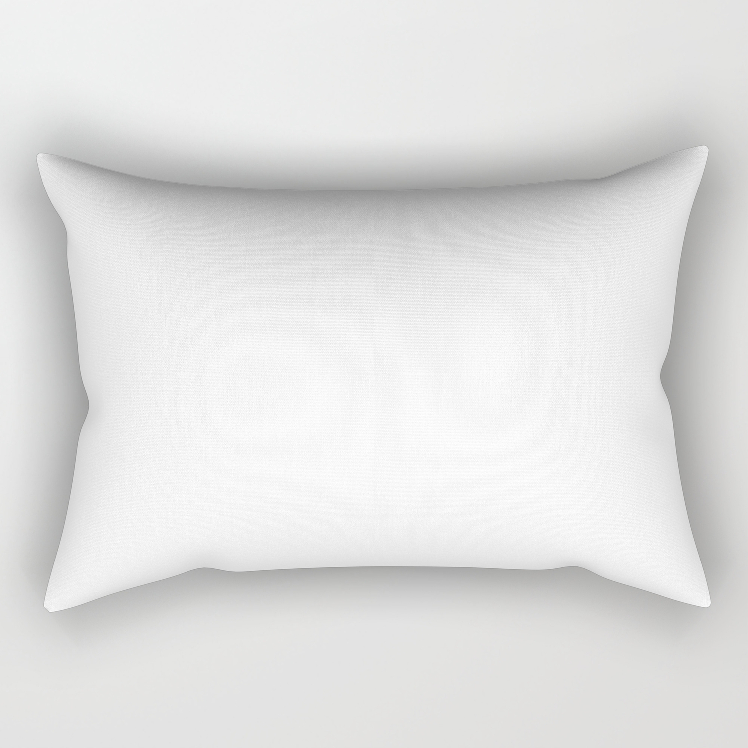 Stark White Solid Color Rectangular Pillow By Vintageappeal623