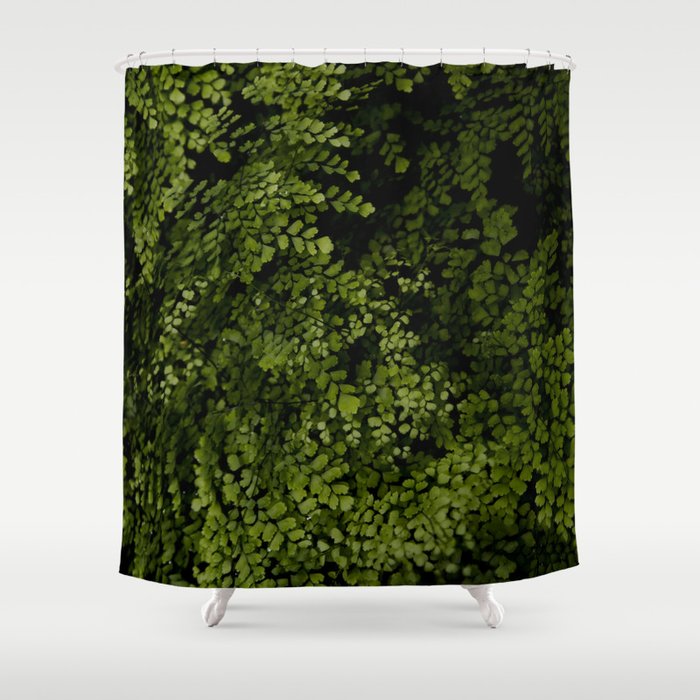 Small leaves Shower Curtain