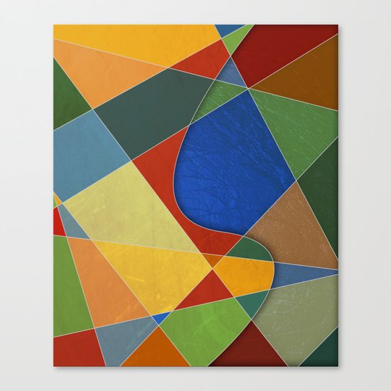 Abstract #329 Canvas Print