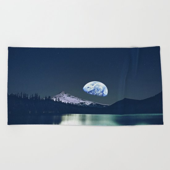 Mountains Beach Towel
