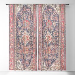 Qashqa‘i Kashkuli Fars Southwest Persian Rug Sheer Curtain