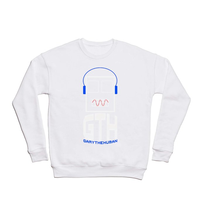 Garythehuman Robot Official T-Shirt Design Ver. 1.0 Crewneck Sweatshirt