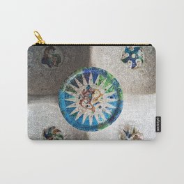 Ceiling of the Monumental Zone of Park Güell, Barcelona, Spain Carry-All Pouch