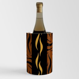 Abstract African Cultural Design Wine Chiller