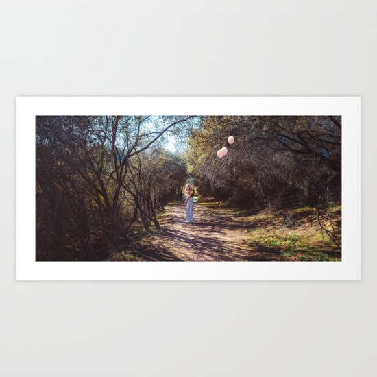 Float away Art Print