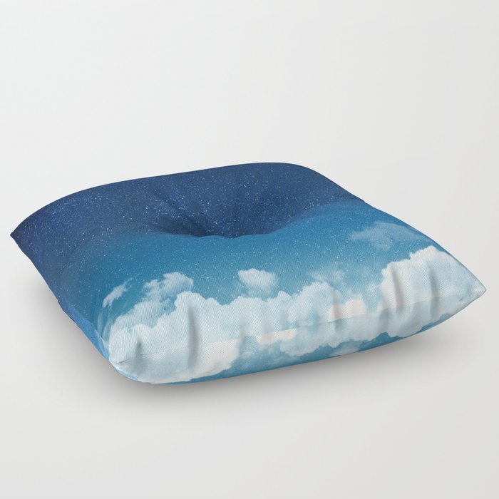 Blue Starry Sky Floor Pillow