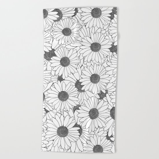 Daisies Beach Towel