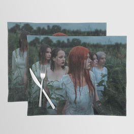 Lost horizon; the stories and visions of girls and women female friends portrait fantasy color photograph / photography Placemat