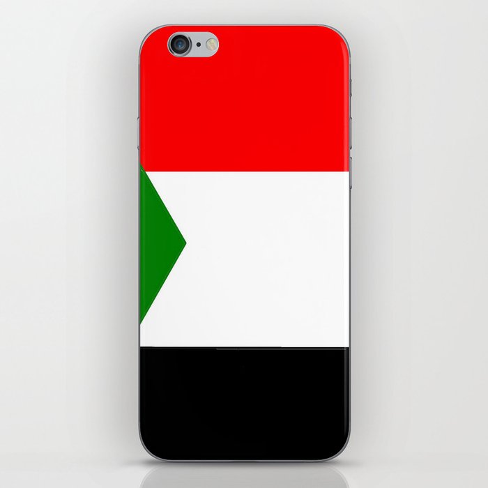 flag of sudan 2 -sudan,السودان‎ ,sudanese,nubia,khartoum,omdurman iPhone Skin