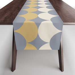 Retro Circular Pattern XXVI Table Runner