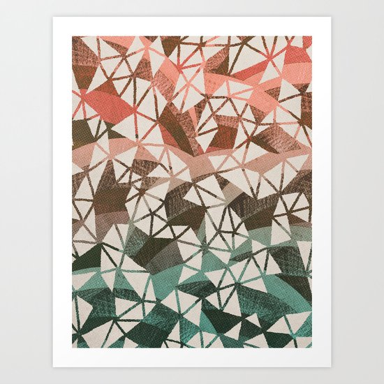 Geometry Jam Art Print