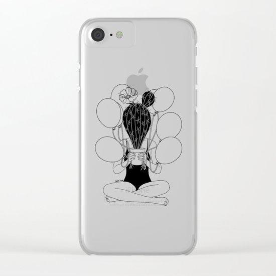 Everyone Hates Me Clear iPhone Case