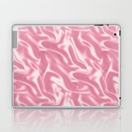 Luxury Pink Satin Silk Texture Laptop Skin