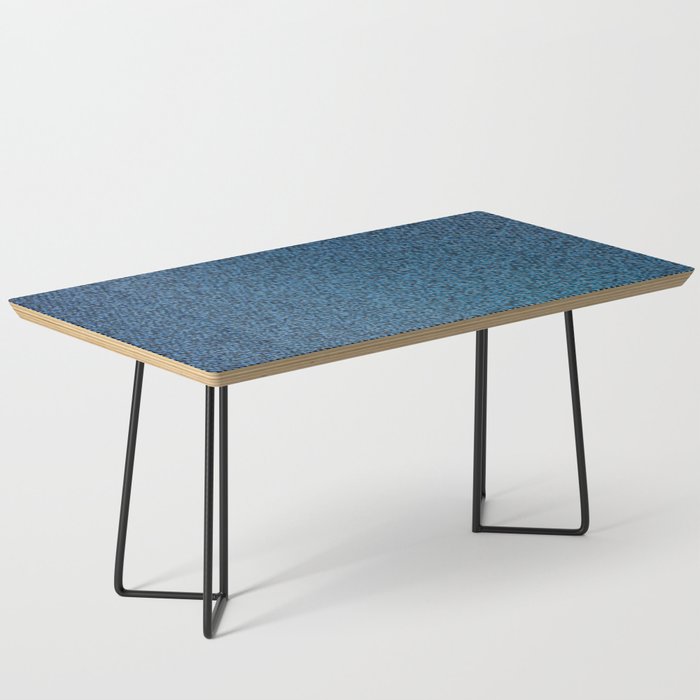 Dark Blue Jeans Modern Collection Coffee Table