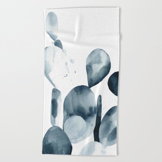 Indigo Paddle Cactus Beach Towel